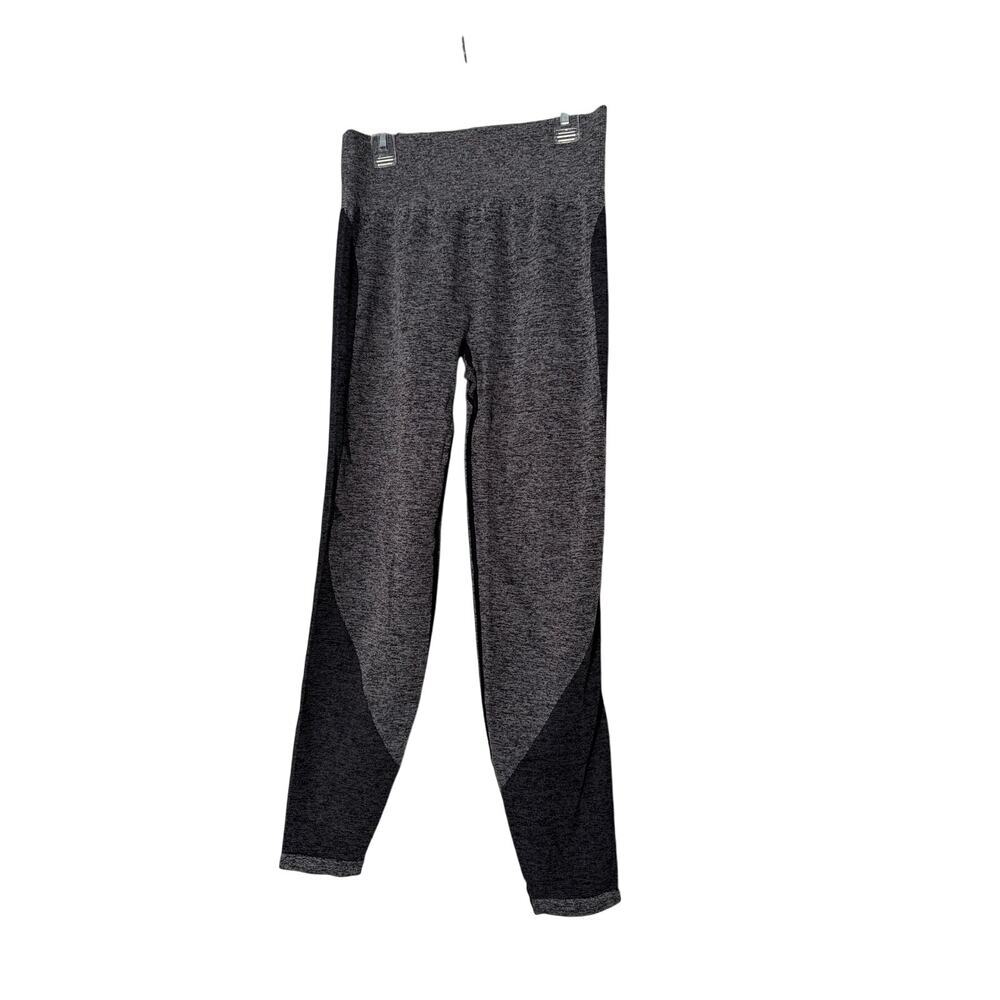 Victoria's Secret PINK Seamless Cropped‎ Leggings Gray Sz M